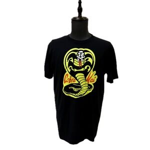 Cobra Kai Men's Large T-Shirt Black Karate Kid